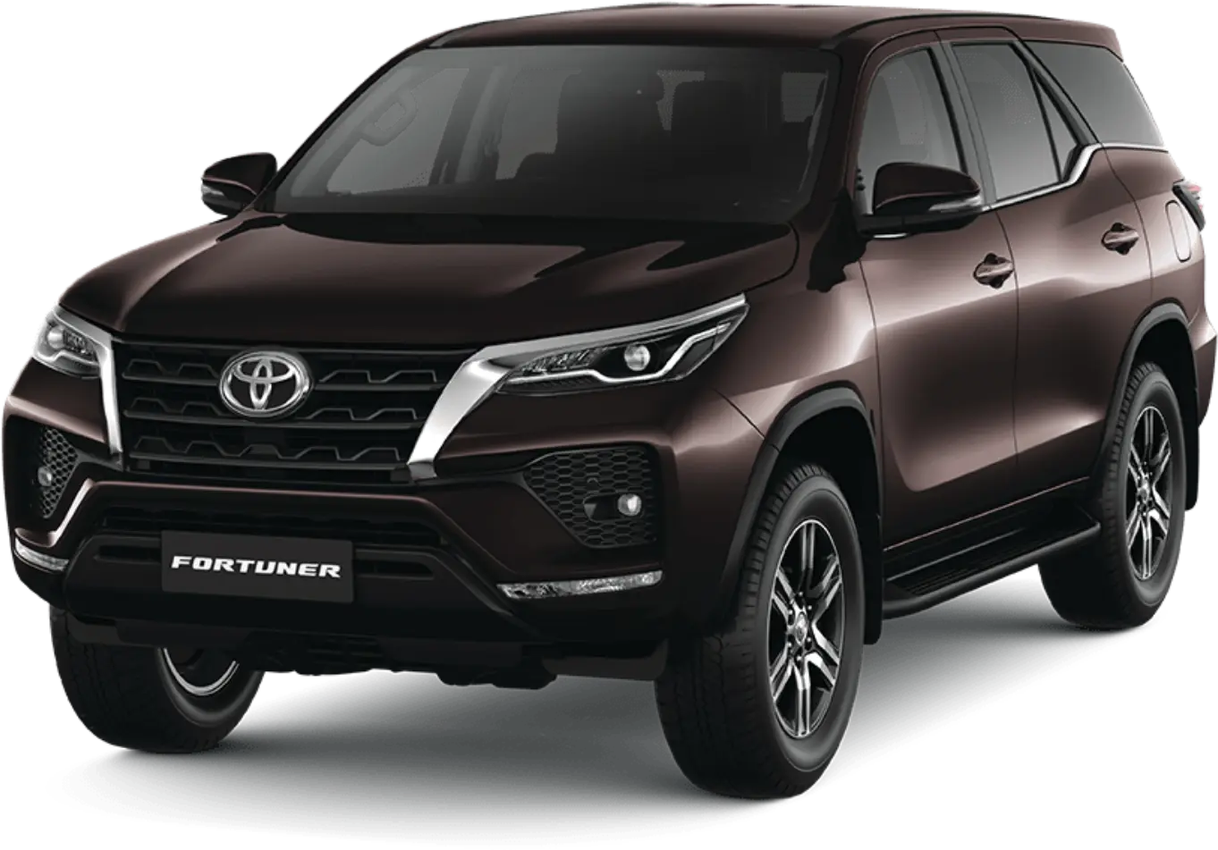 Xe SUV 7 chỗ Toyota Fortuner màu nâu